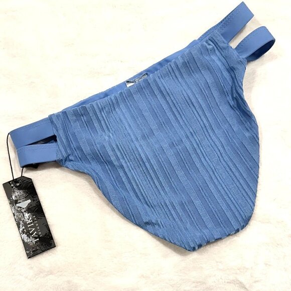 NWT Tavik Chloe Full Swim Bottom Slinky Rib in Sea Blue - Extra Small - Picture 5 of 8